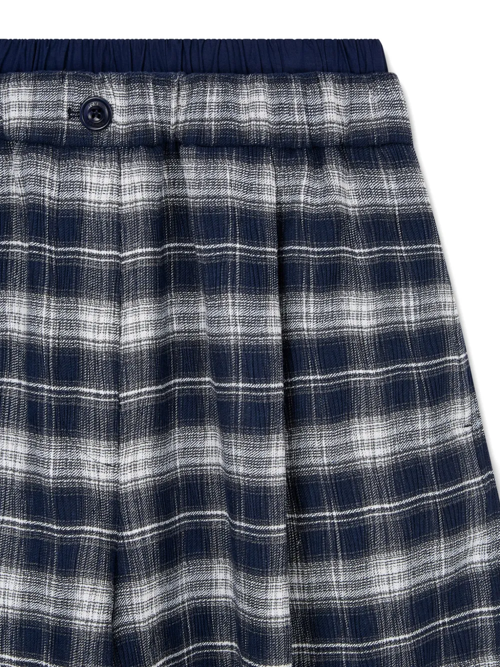 TOMBOY Geruite shorts Blauw