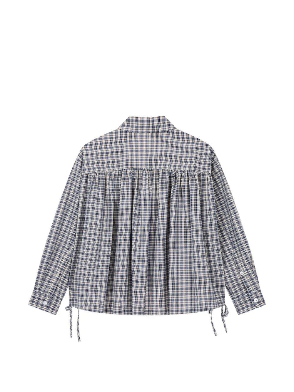 TOMBOY Geruit blouse Blauw