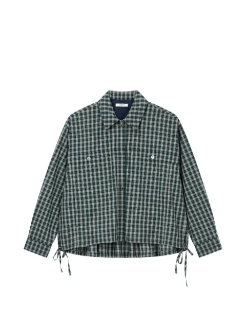 TOMBOY check-pattern shirt