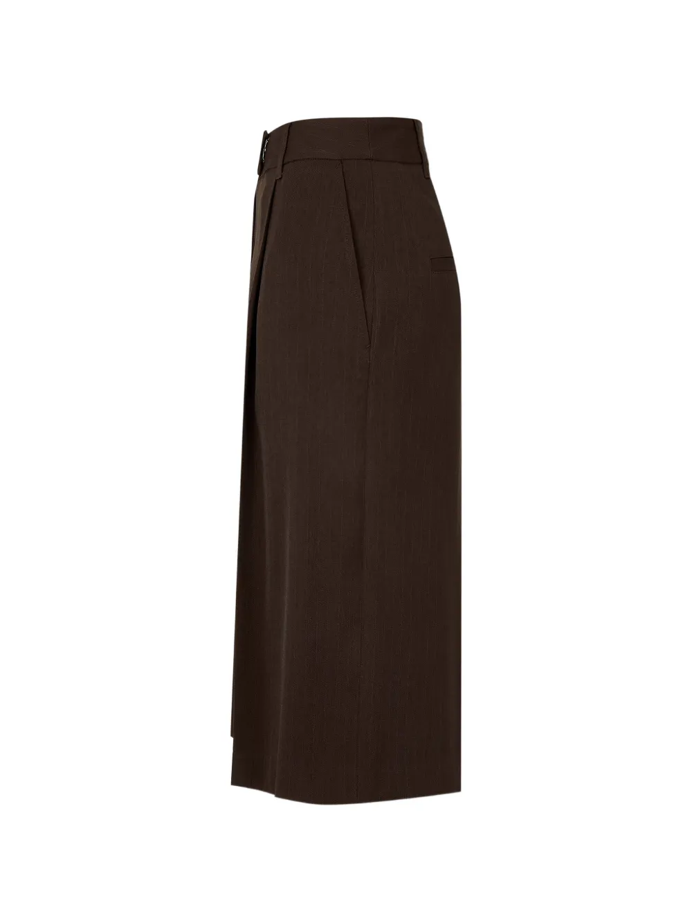TOMBOY Gestreepte broek Bruin