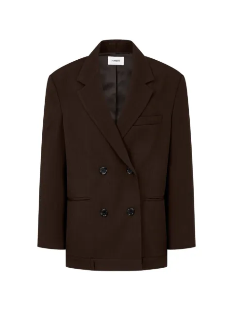 TOMBOY striped double-breasted blazer