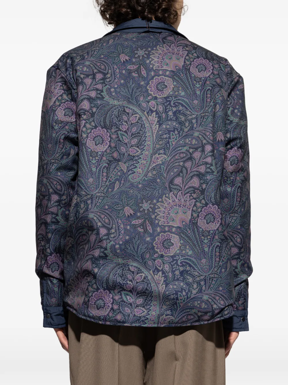 quilted pocket overshirt
