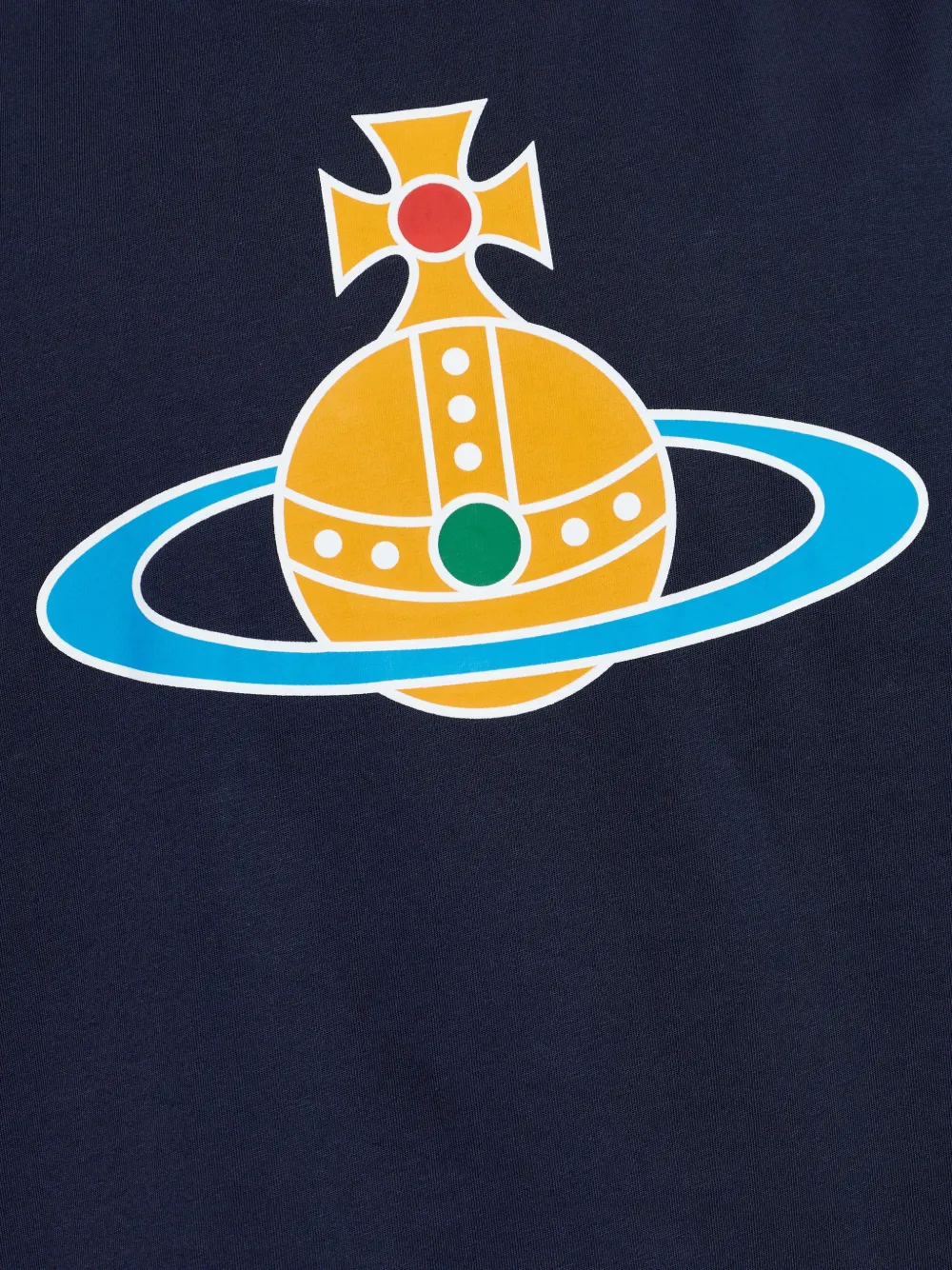 Vivienne Westwood T-shirt met print Blauw