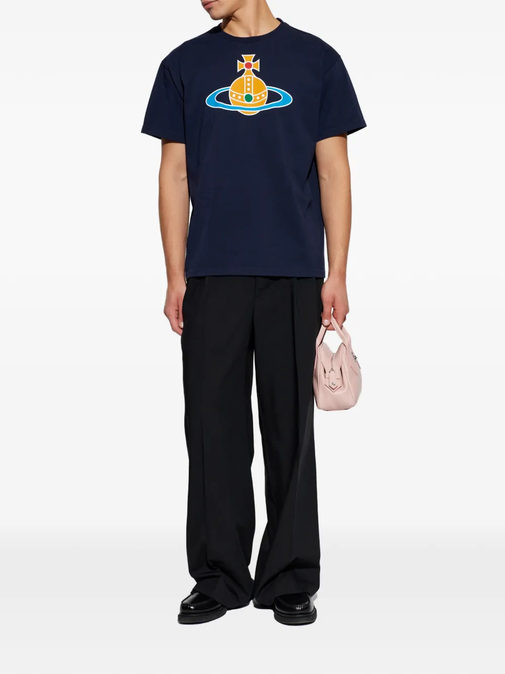 Vivienne Westwood T-shirt met print Blauw