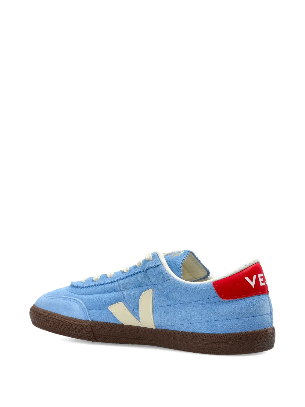 VEJA Panenka suède sneakers met vlakken Blauw