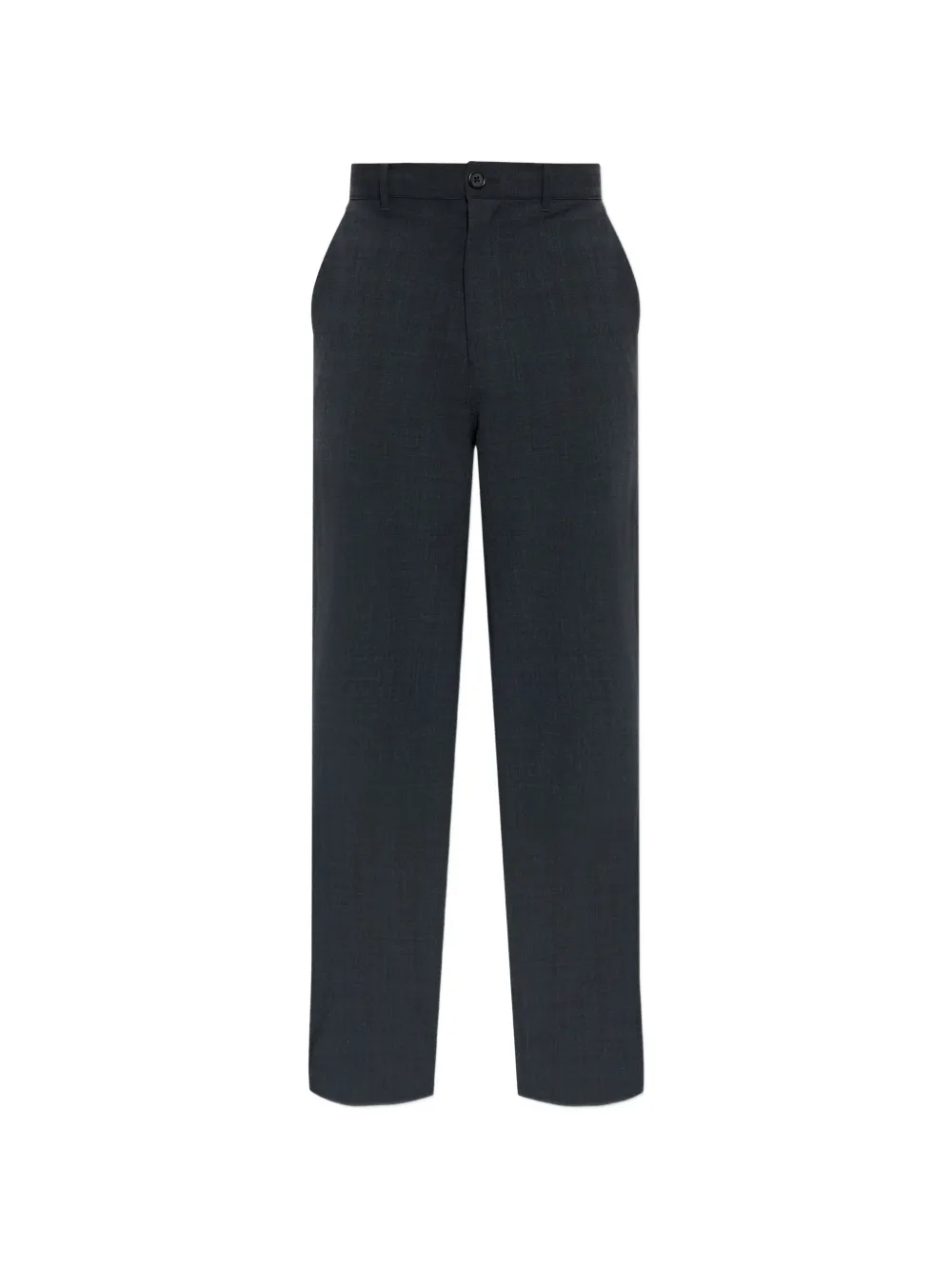 Allsaints Straight Trousers In Gray