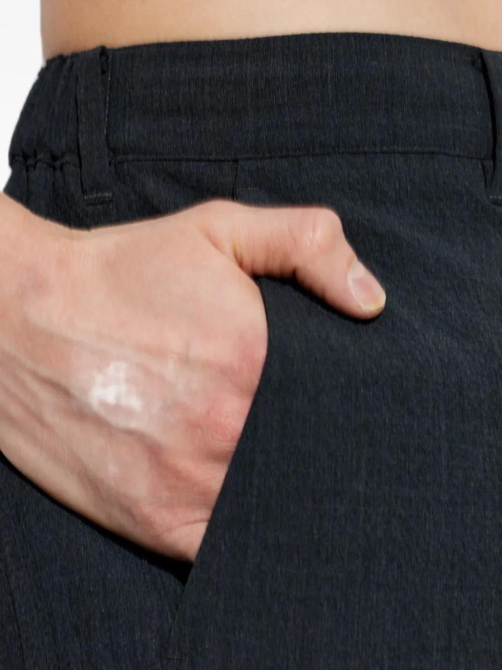 AllSaints Straight broek Grijs