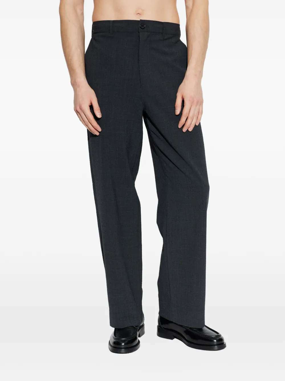  Allsaints Straight Trousers - Grey 