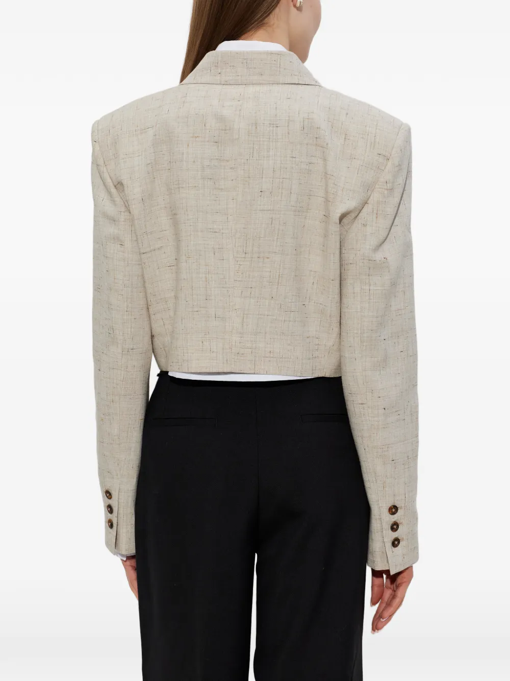 Vivienne Westwood Jack met dubbele rij knopen Beige