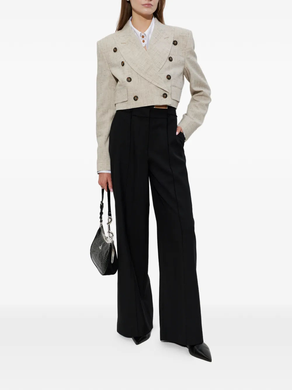 Vivienne Westwood Jack met dubbele rij knopen Beige