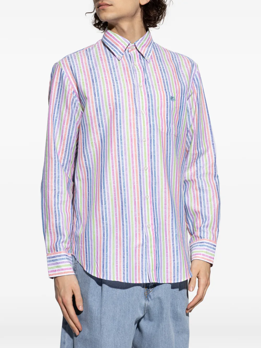 ETRO Overhemd met logo Wit