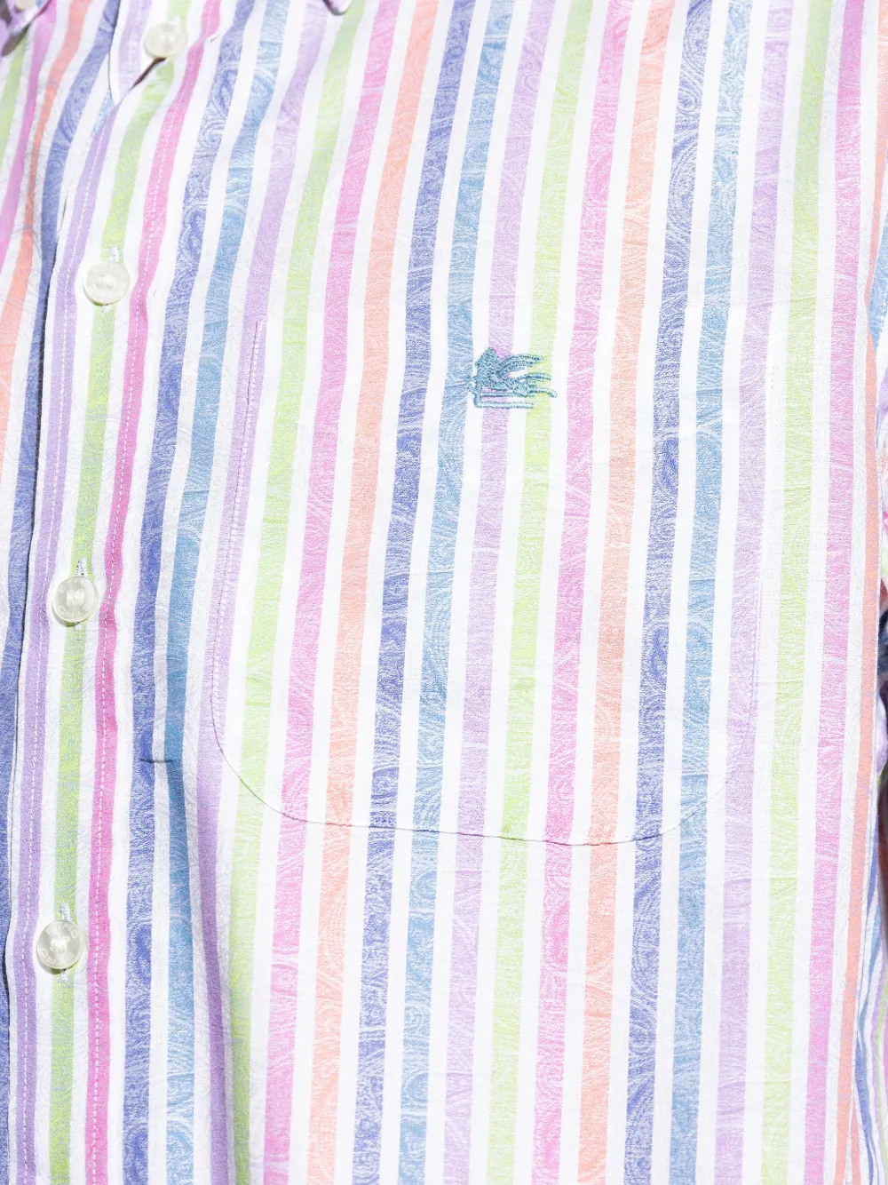 ETRO Overhemd met logo Wit