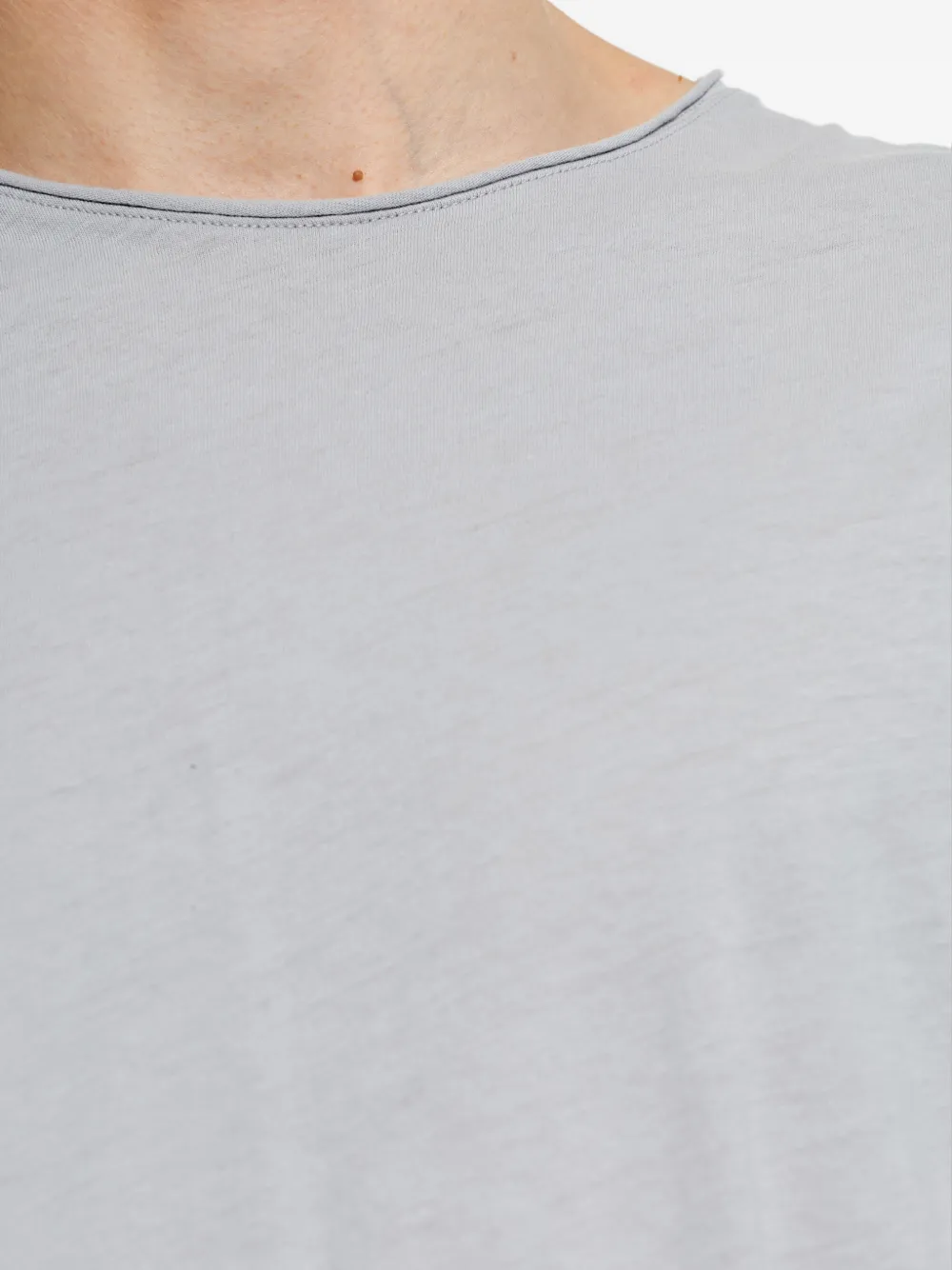AllSaints Figuur gerafeld T-shirt Grijs