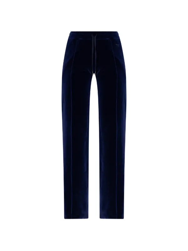 Tom Ford Drawstring-fastening Panelled Trousers in Blue