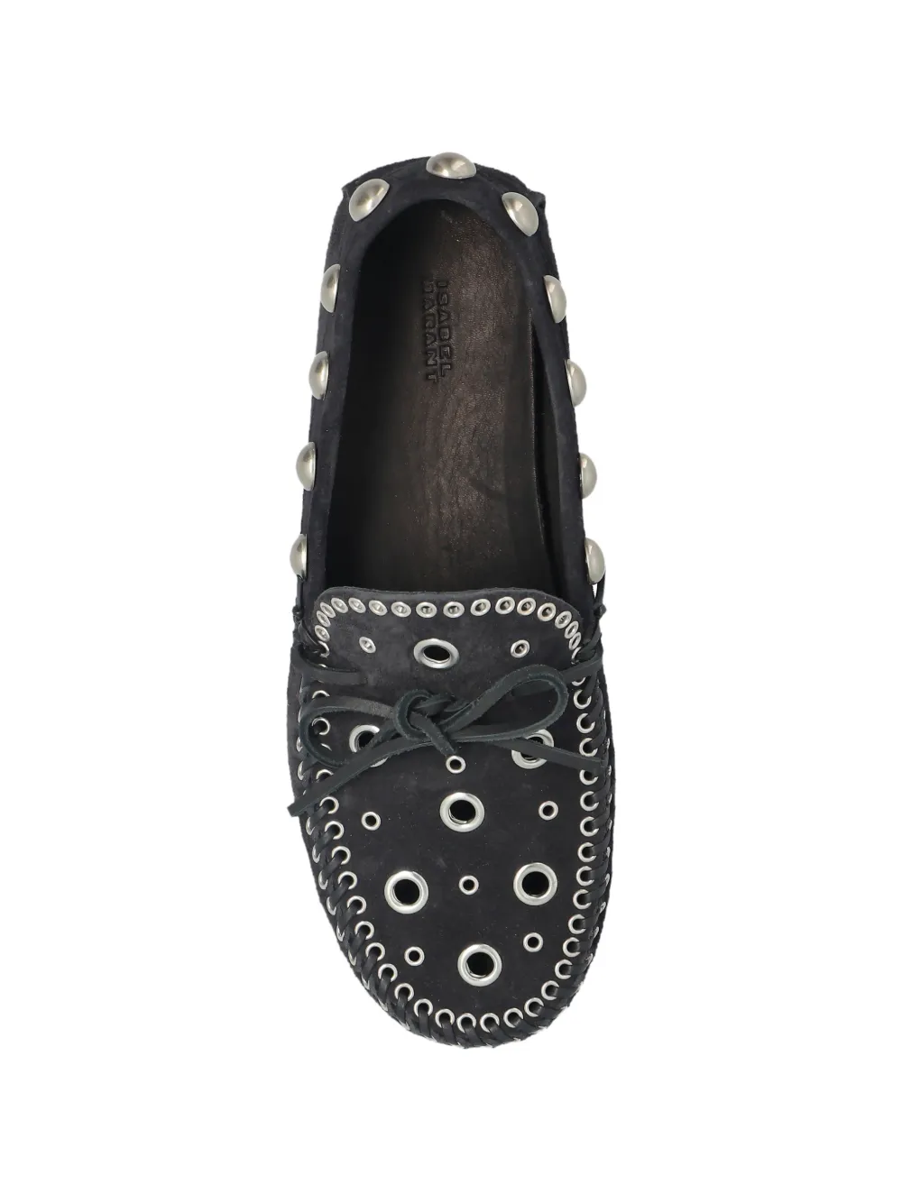 ISABEL MARANT Fitza loafers met studs Zwart