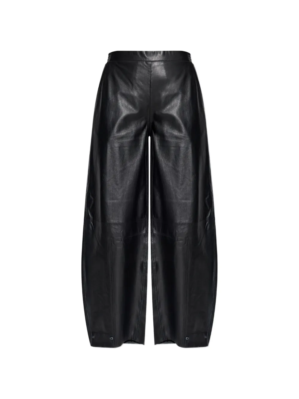 AllSaints Pantaloni Etta in pelle - Nero