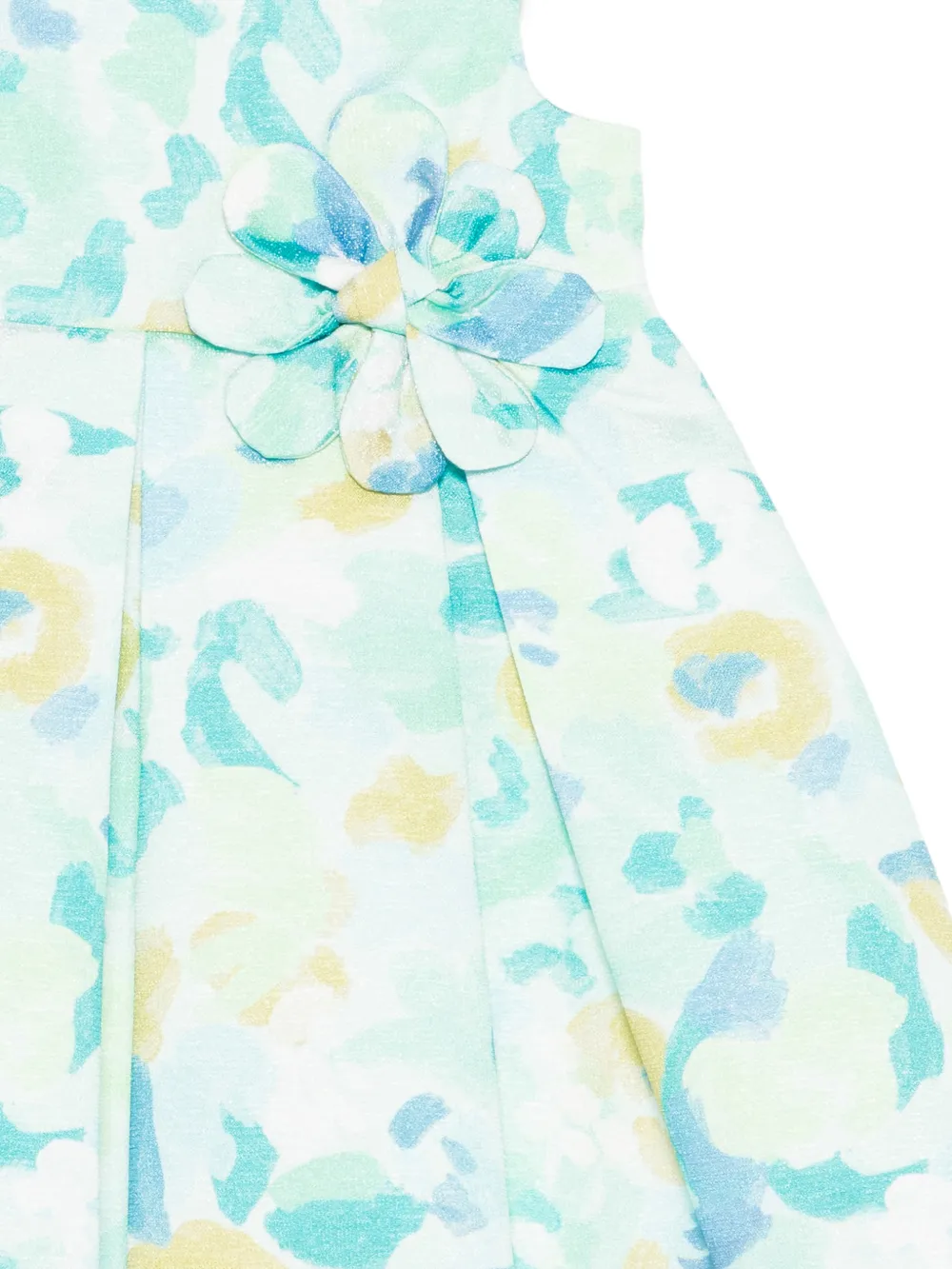  Abel & Lula Floral Flower Dress - Blue 