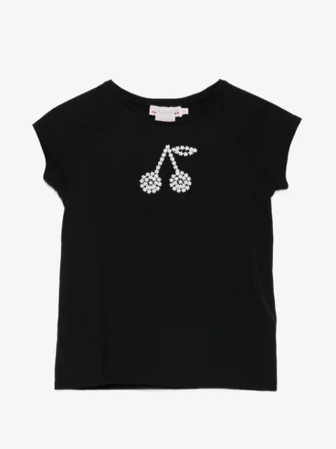 Bonpoint チェリーエンブロイダリー Tシャツ