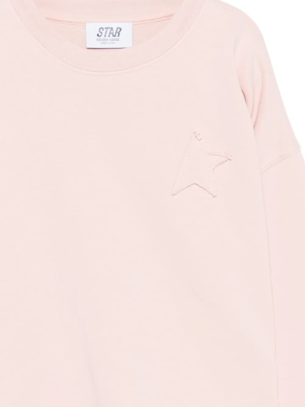 Golden Goose Kids Pianiga sweater met sterpatch Roze