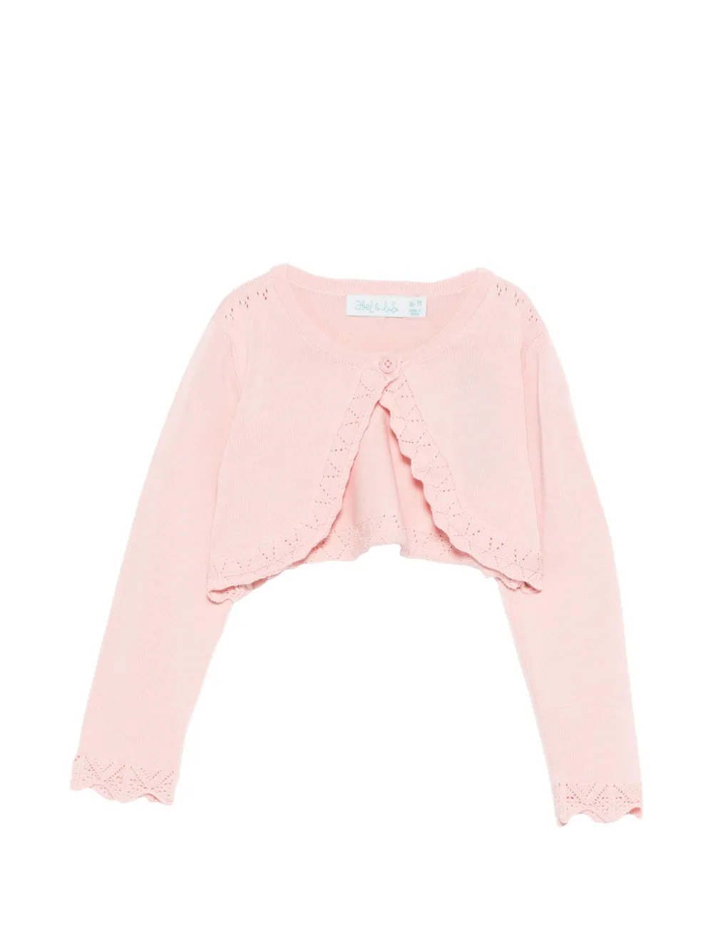 Abel & Lula scalloped bolero - Rosa
