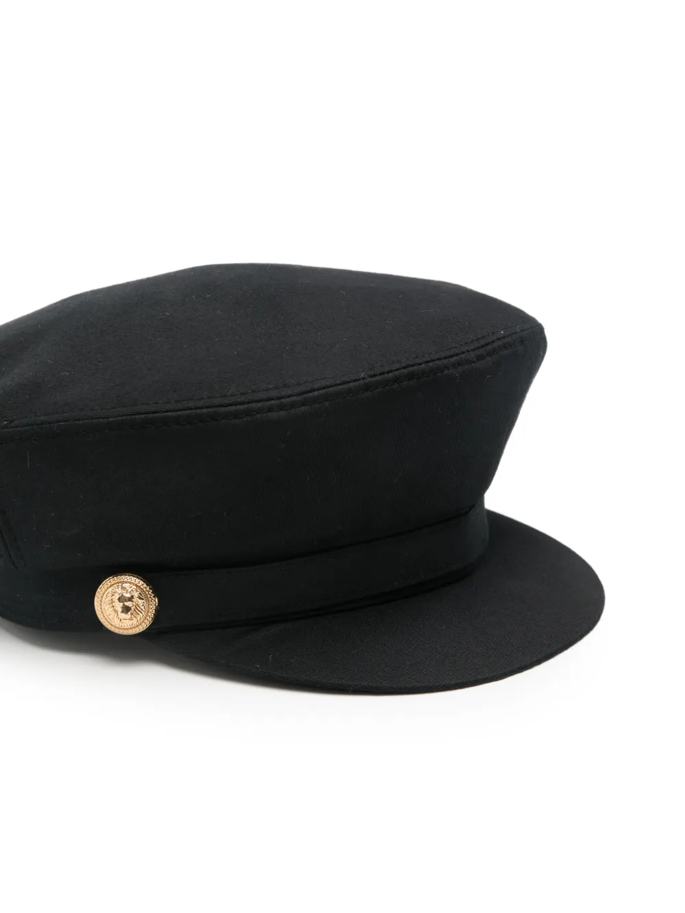 Button Peak Hat