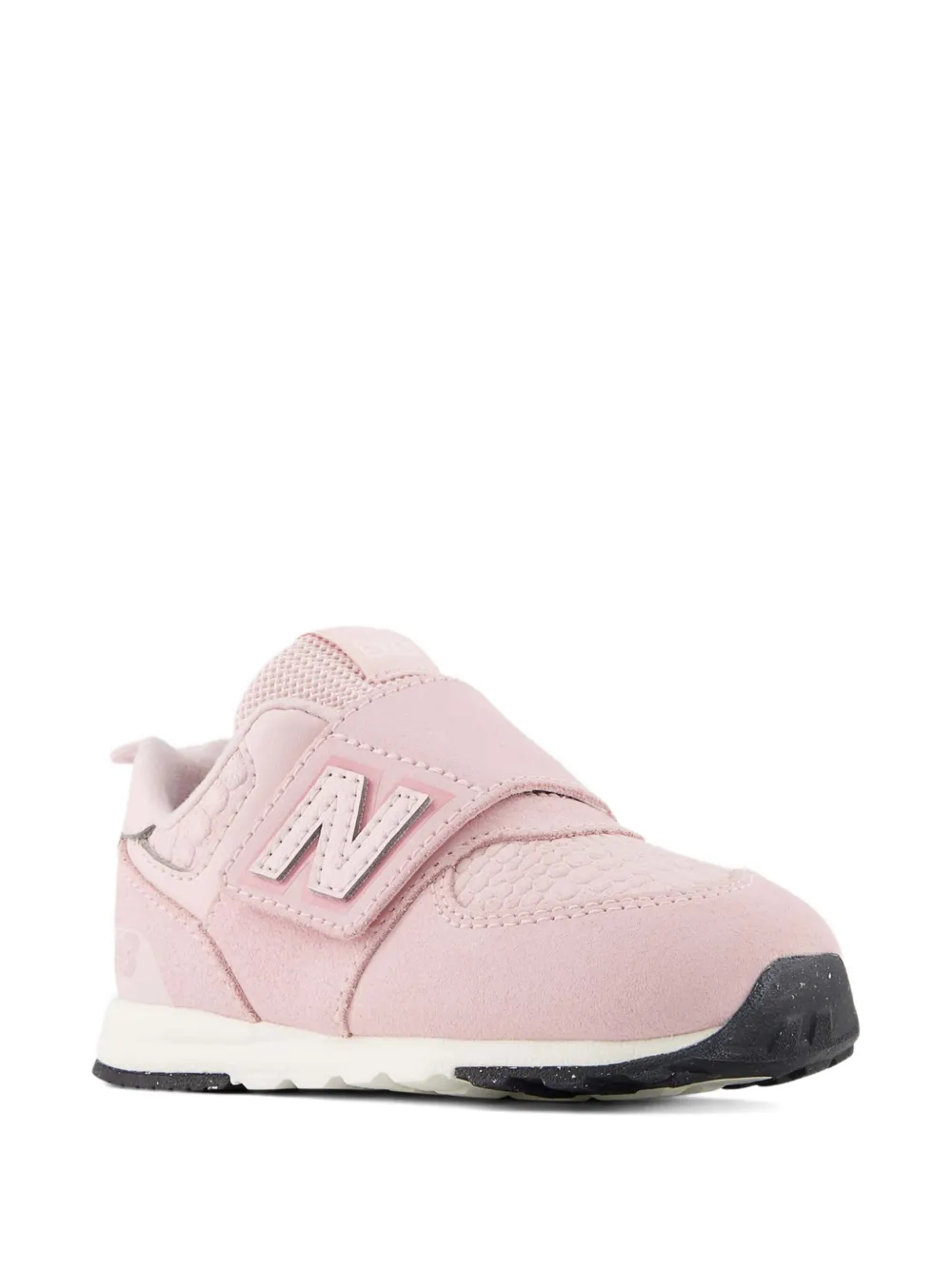 New Balance Kids 574 touch-strap sneakers - Rosa