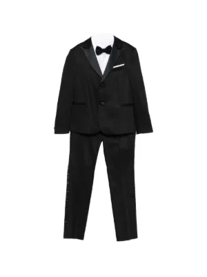 Emporio Armani Kids Terno Risca De Giz | Azul | FARFETCH BR