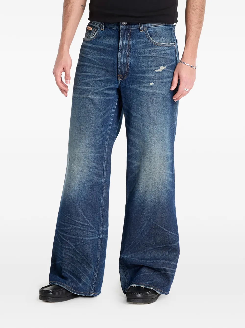  Calvin Klein Vaqueros Anchos Scarborough - Azul 
