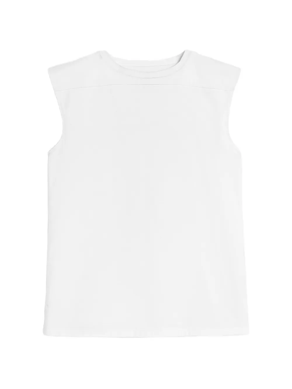 Jil Sander Top smanicato - Bianco