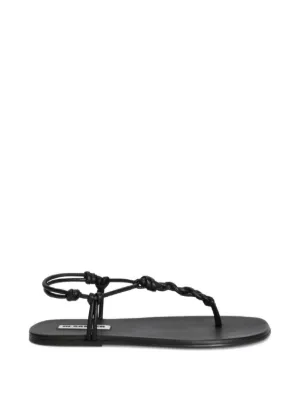 JIL SANDER ブラック ポインテッドトゥサンダル Jil Sander ポインテッドトゥ サンダル | ブラック | FARFETCH JP