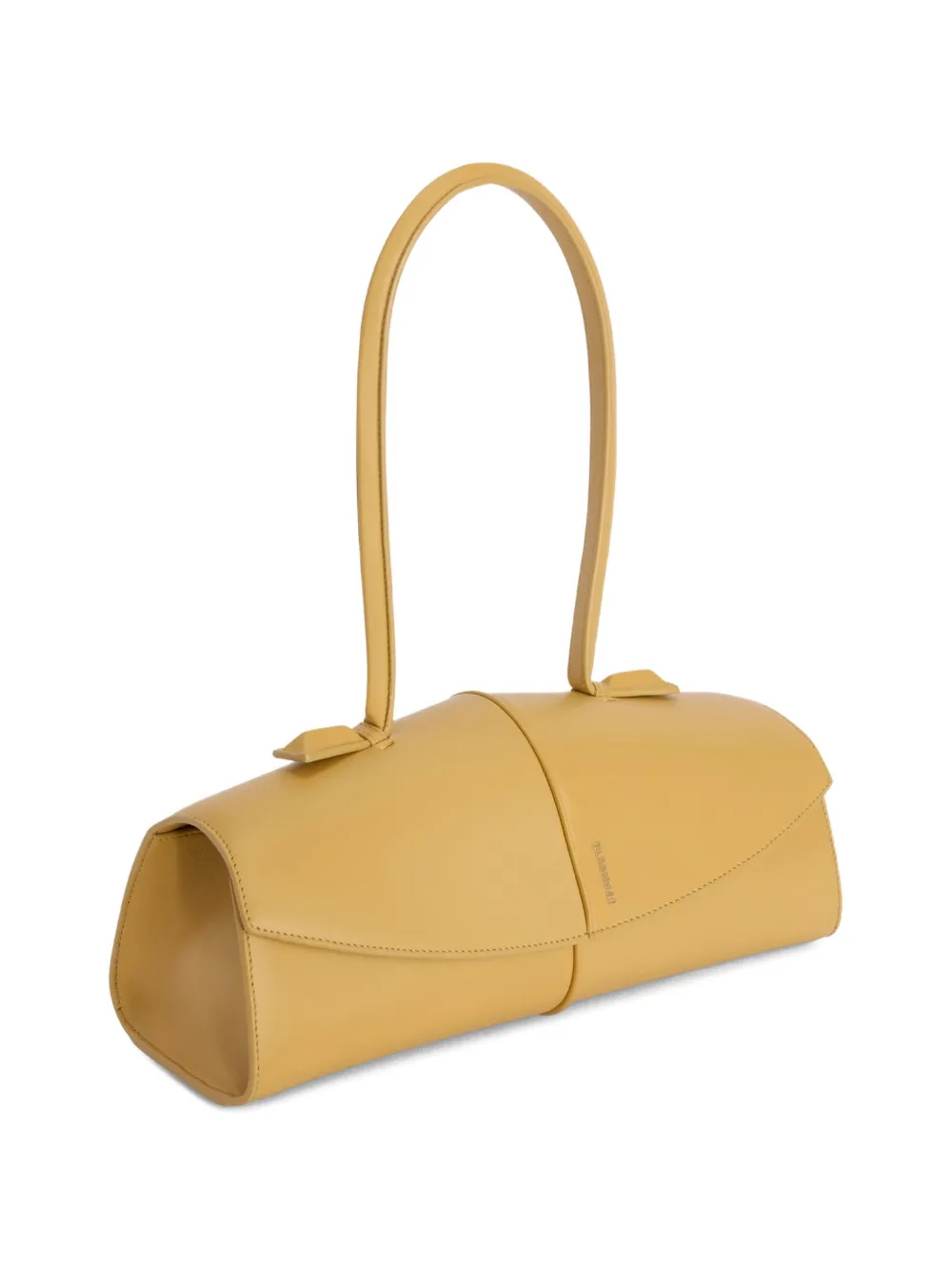Jil Sander Linea leren schoudertas Geel