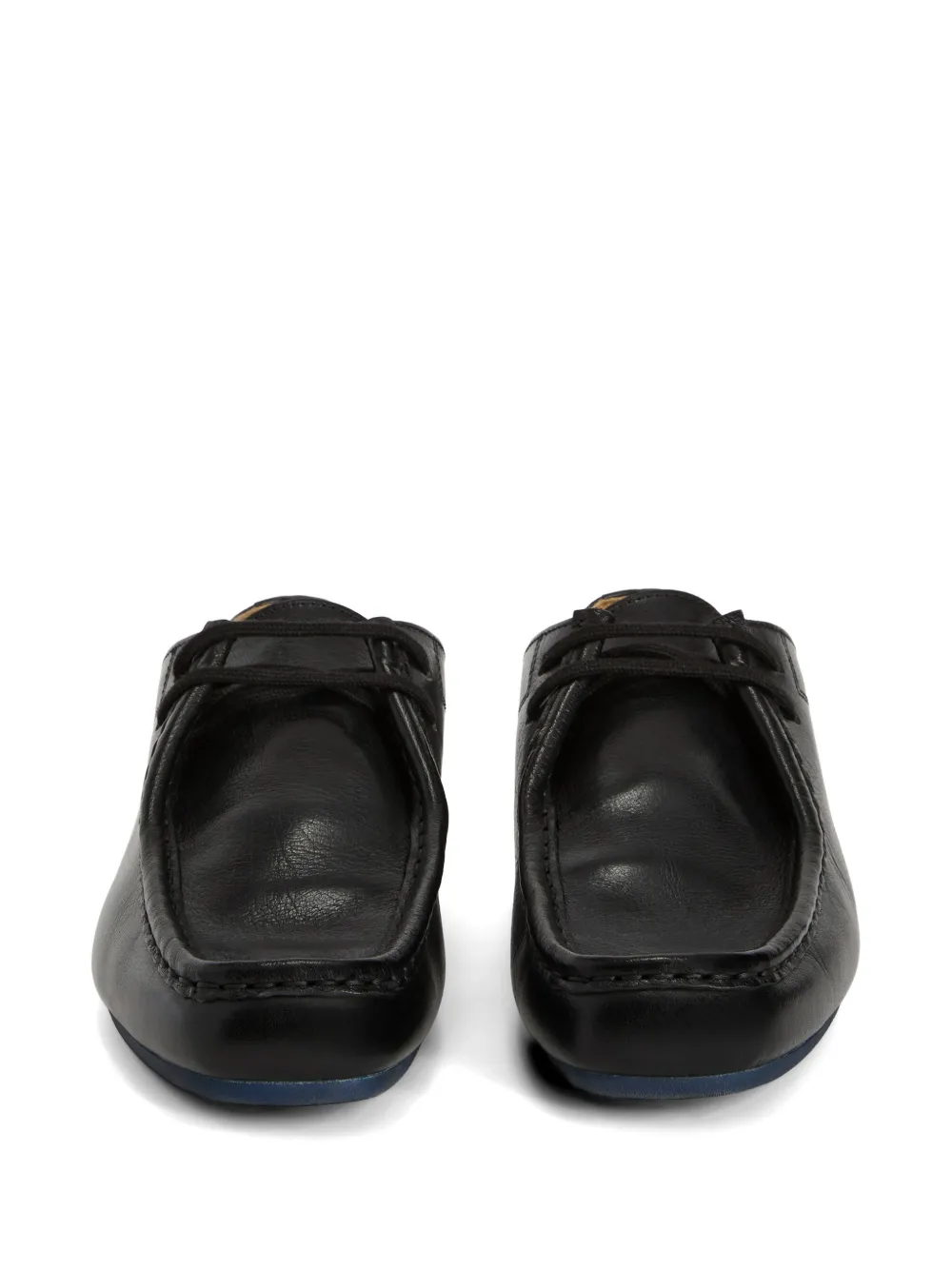 Jil Sander Loafers met veters Zwart