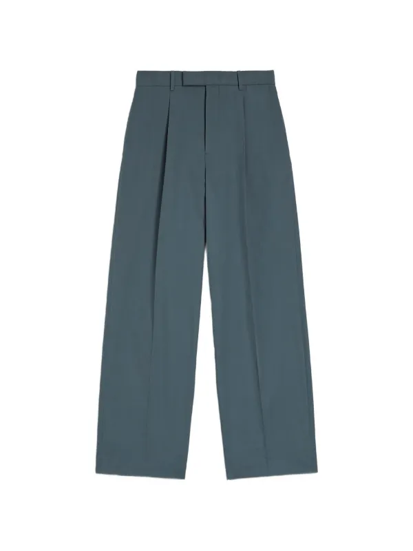 Jil Sander コットンパンツ | ブルー | FARFETCH JP