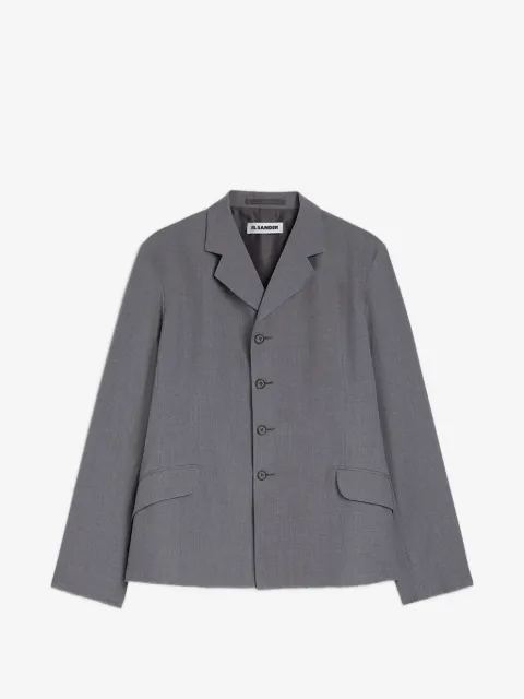 Jil Sander wool poplin jacket