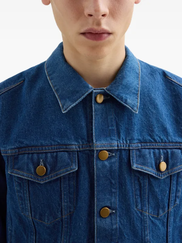 Jil Sander デニムジャケット | ブルー | FARFETCH JP