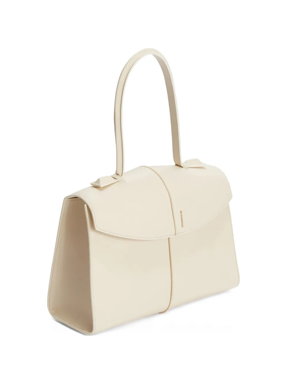 Jil Sander Borsa tote Linea media in pelle - Toni neutri