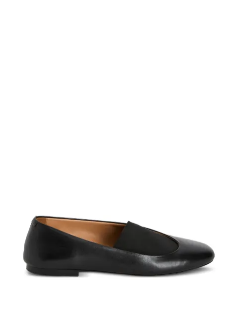 Jil Sander flats de piel
