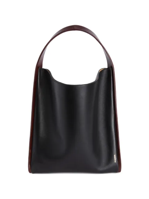 Jil Sander Pivot leather shoulder bag