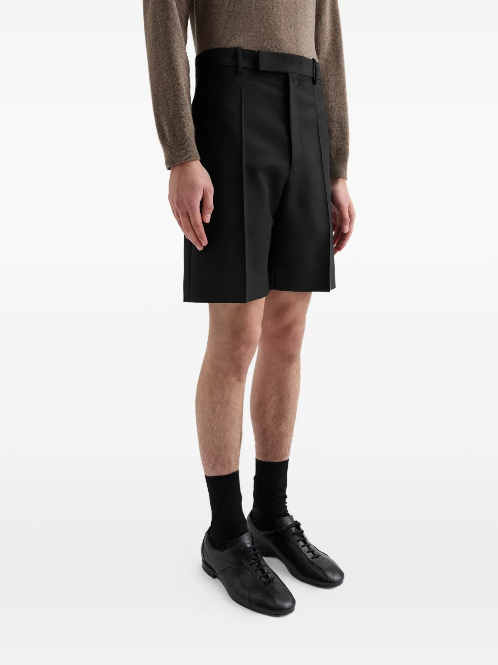  Jil Sander Canvas Shorts - Black 
