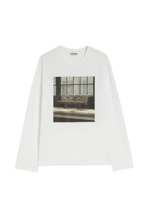 Jil Sander ロゴ Tシャツ | ホワイト | FARFETCH JP