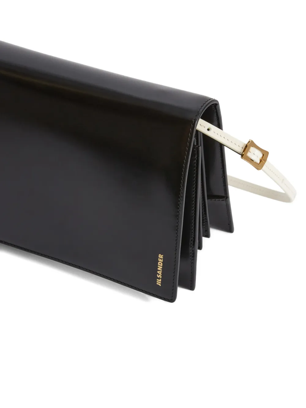 Jil Sander File Small Bag in Black, view 3
