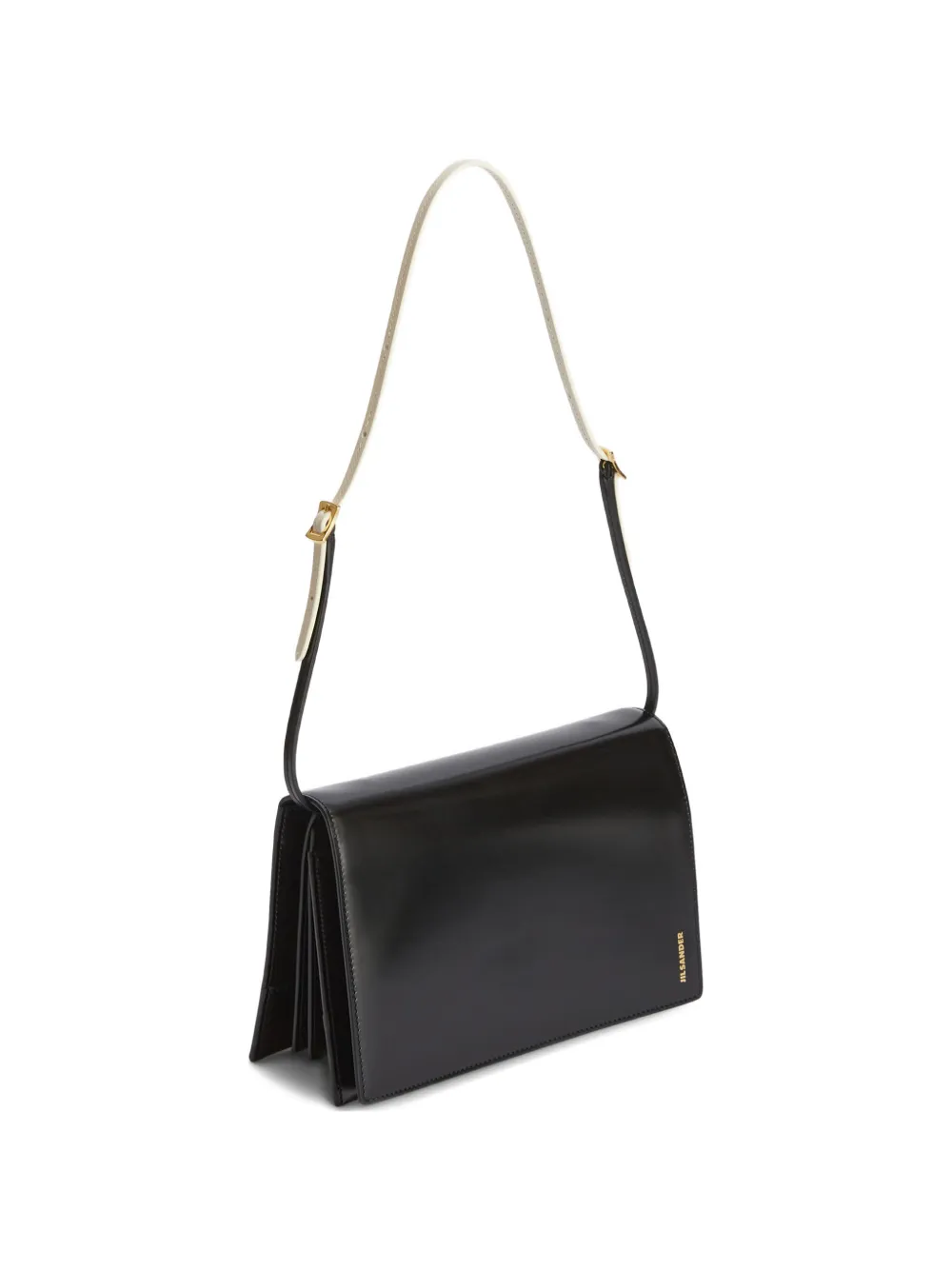 Jil Sander File Small Bag in Black, view 2