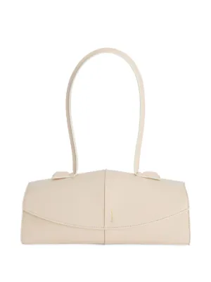 ★新品★JIL SANDER GOJI SOFT MINI BAG 白 ホワイト Jil Sander: Off-White Goji Bamboo Mini Bag | SSENSE