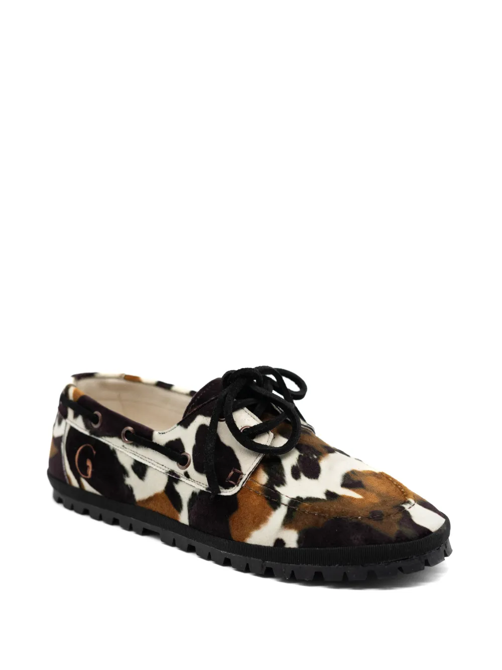 Gondolina Rodeo bootschoenen met print Bruin