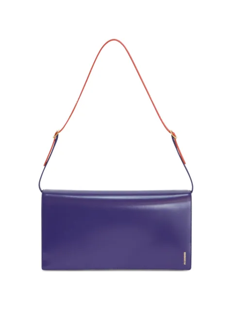 Jil Sander medium File leather shoulder bag