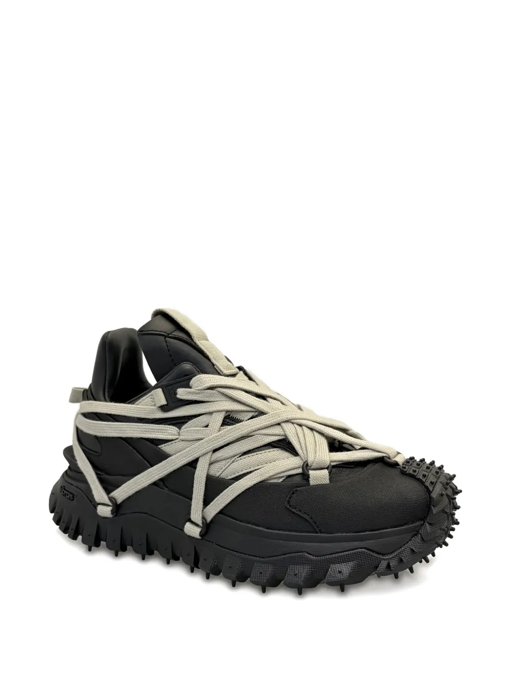 Rick Owens x Moncler Trailgrip Megalace sneakers Zwart