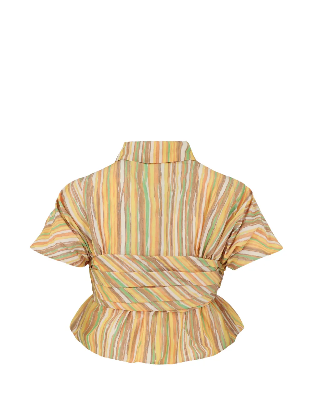  Alexis Striped Top - Yellow 