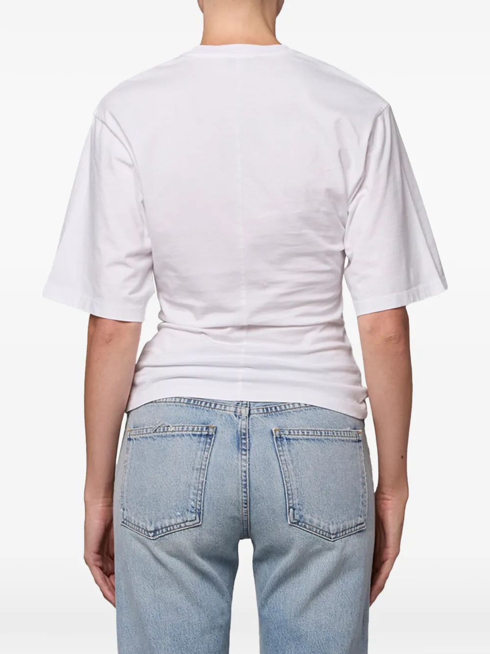  Agolde Camiseta Storey - Blanco 