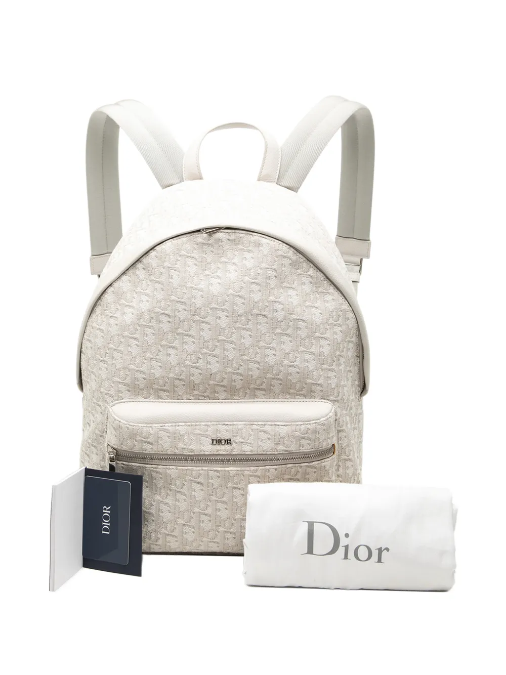 Christian Dior Pre-Owned 2022 Oblique Canvas Rider Backpack  display picture 3