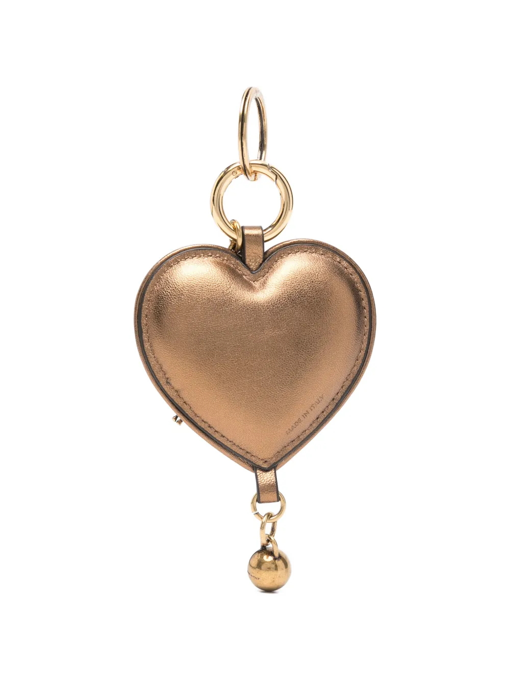  Chloé Heart-shape Keyring - Gold 